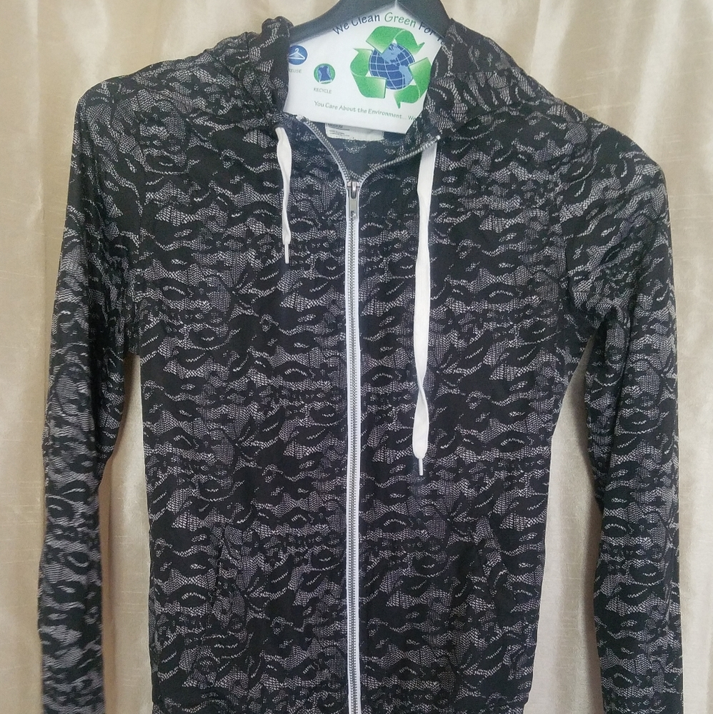Faux lace jacket
